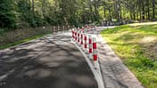 Beliebte Motorradkurve im Landkreis Lüneburg
