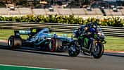 Lewis Hamilton Valentino Rossi Fahrzeugtausch 2019