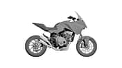 honda patent 4-zylinder adv bike