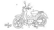 Honda Patent E-Super Cub