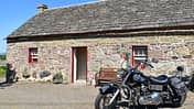 Hütte der Davidsons in Schottland