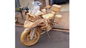 BMW R 1250 GS aus Pappe