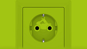 Elektromotorrad Symbol Elektromobilität