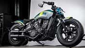 Neon Scout Bobber Sixty Limited Edition Tank Machine Indian Etoile