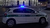 Polizei Mailand Polizeiauto