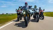Ducati Multistrade 950 S BMW F 900 XR Yamaha Tracer 9 GT MV Agusta Turismo Veloce 800 Lusso SCS Vergleichstest