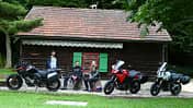 CF Moto 650 MT, Suzuki V-Strom 650 XT, Yamaha Tracer 7 GT Vergleichstest