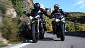 Triumph Speed Triple 1200 RS, Triumph Street Triple RS Vergleichstest