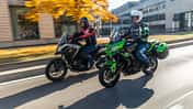 Honda NC 750 X DCT, Kawasaki Versys 650 Tourer Vergleichstest