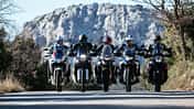 BMW F 850 GS, Honda CRF 1100 L Africa Twin Adventure Sports ES, Husqvarna Norden 901, KTM 890 Adventure, Triumph Tiger 900 Rally Pro Vergleichstest