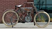 Harley-Davidson 1908 Strap Tank Auction most expensive motorcycle in auction