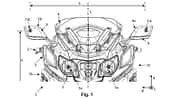 BMW Patent Kraftrad mit Kamera-System