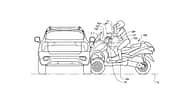 Airbag Roller und Motorrad Autoliv und Piaggio