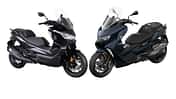 Voge SR4 Max 350 und BMW C 400 GT Roller Scooter Vergleich Kaltvergleich China Kopie