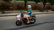 Yingang Whale 150 Motorrad mit Seitenwagen