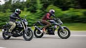 125er-Motorrad-Test Kawasaki Z 125 QJ Motor SRK 125 S