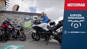 Zwei Motorräder
