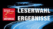 MOTORRAD des Jahres Leserwahl 2024 Ergebnisse