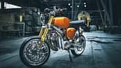 Simson S 51 Umbau Orange Monster von Tony Möckel