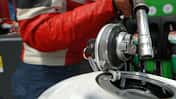 Motorrad tanken, Tankstelle Motorrad tanken, Tankstelle