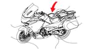 Anschnallen auf dem Motorrad, Sicherheitsgurt-Patent CFMoto