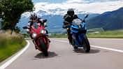 Honda CBR 650 R und Suzuki GSX-8R Alpen-Test