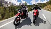 Ducati Hypermotard 698 Mono und Gasgas SM 700 Vergleichstest