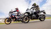 BMW R 1300 GS und Honda CRF 1100 L Africa Twin Adventure Sports Alpen-Test