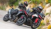 Triumph Tiger 900 GT Pro 2024, Triumph Tiger 900 GT Aragón Edition 2023 Vergleichstest