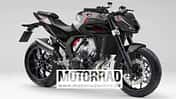 Honda V3 Naked Bike Konzept