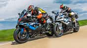 BMW M 1000 RR, BMW S 1000 RR Vergleichstest