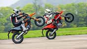 KTM 690 SMC R, GasGas SM 700 Vergleichstest
