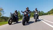 Honda CMX 500 Rebel Special Edition, CFMoto 450 CL-C, Kawasaki Eliminator 500 Vergleichstest