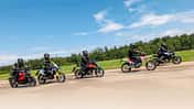 NIU Rqi, F.B Mondial SMX 125i Supermoto ABS, KTM 125 Duke, Fantic XMF 125 Competition, Husqvarna Vitpilen 125 125er Champs 2024-Finale