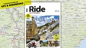 Ride 25 Heft Cover inkl. Tourenkarte