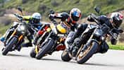 Motorrad Vergleichstest Naked Bikes Honda CB 1000 Hornet SP, Yamaha MT-09 SP, Triumph Street Triple 765 RS