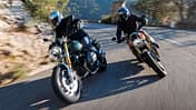 Vergleichstest BMW R 12 nineT und Triumph Speed Twin 1200 RS