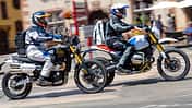 BMW R 12 G/S und Triumph Scrambler 1200 XE Icon Edition