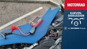 Starthilfegerät, Folgenbanner für Kurvendiskussion Folge 102
