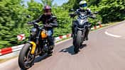 Motorrad Vergleichstest CFMoto 675 NK und die Triumph Trident 662 Motorrad Vergleichstest CFMoto 675 NK und die Triumph Trident 662