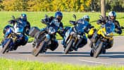 Motorrad Vergleichstest BMW F 900 XR, KTM 890 SMT, Triumph Tiger Sport 800 und Yamaha Tracer 9 GT+