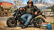 Illustration Deutscher Durchschnittsbiker 2025