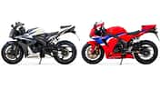 Honda CBR 600 RR alt gegen neu