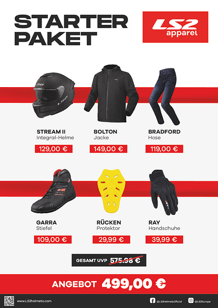 Wir können auch Bekleidung