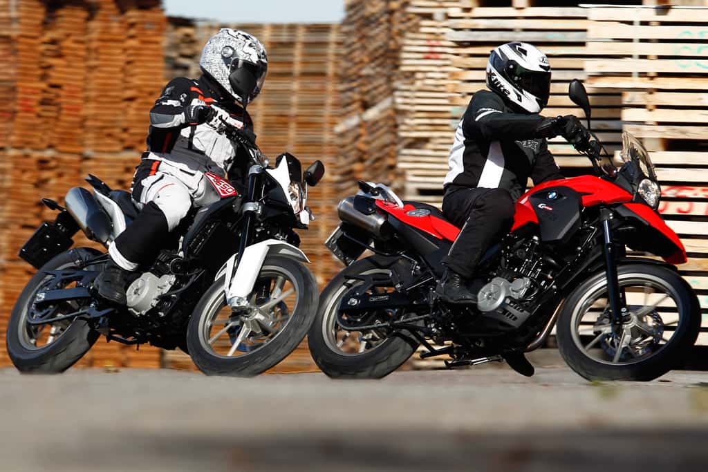 BMW G 650 GS und Husqvarna TR 650 Strada im Vergleichstest BMW G 650 GS und Husqvarna TR 650 Strada im Vergleichstest