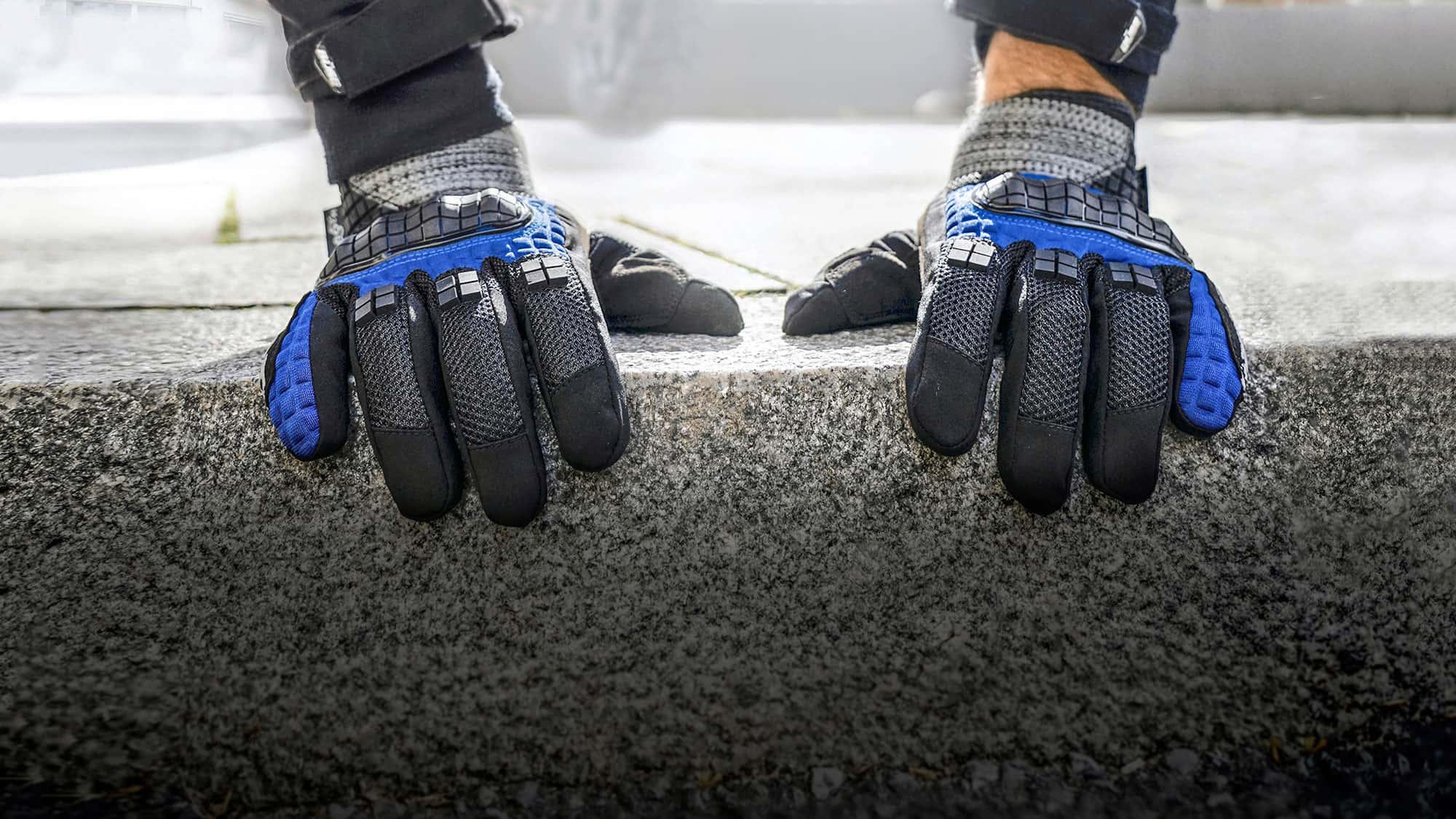 top ten handschuhe Top Ten Hochglänzende Block -ITF -Pointfighter -Handschuhe blau von  Made4fighters – Made4Fighters main image 0
